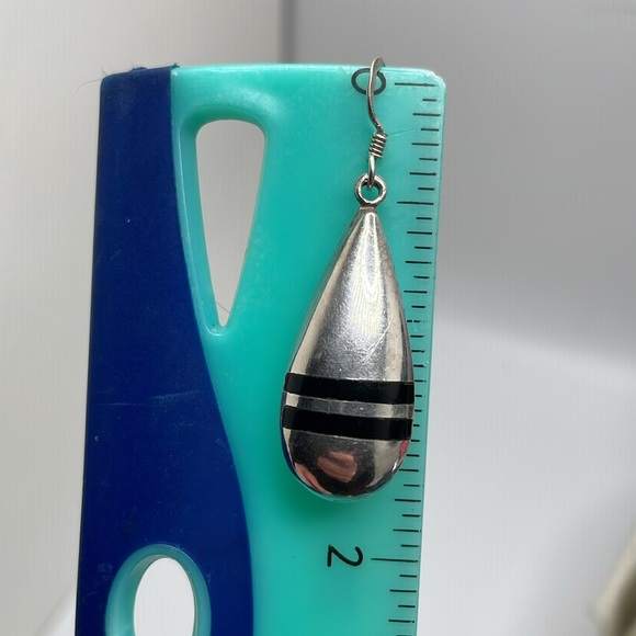 925 & Onyx Earrings! - Picture 5 of 5